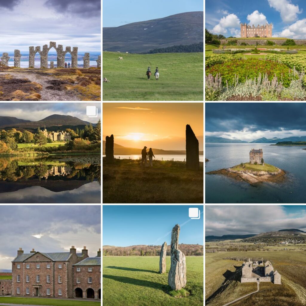 Beyond St Andrews lies another side of Scotland, one that feels bigger, wilder, and a little more personal.

Up here in the Highlands, the landscape stretches out in every direction: wide skies, sea lochs that mirror the mountains, and light that changes by the hour across heather-covered hills. It’s the Scotland many travelers imagine before they ever arrive, the one of castles, clan history, and quiet roads that wind through dramatic scenery.